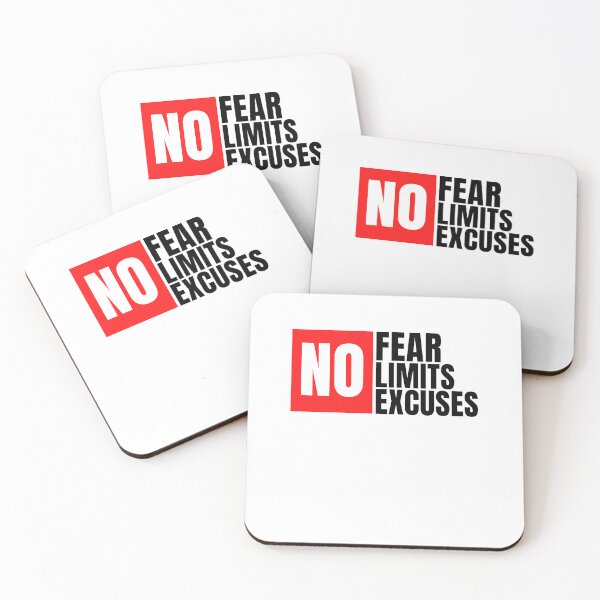 Item preview, NO Fear No Limits No Excuses designed and sold by GeeHanz.