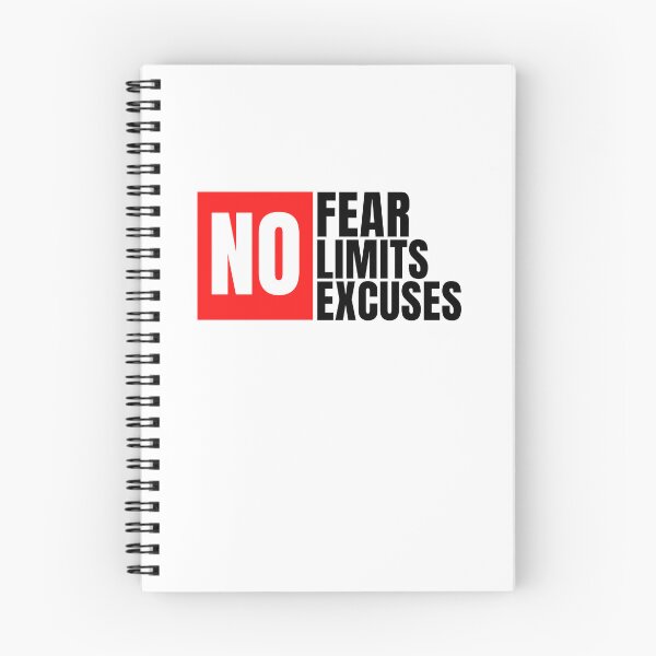 Item preview, NO Fear No Limits No Excuses designed and sold by GeeHanz.