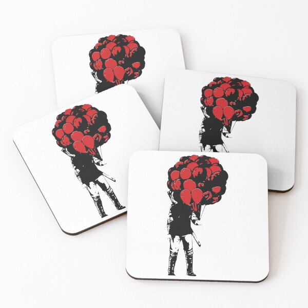 Item preview, La fete est finie banksy like  classique designed and sold by FossImagesArt.