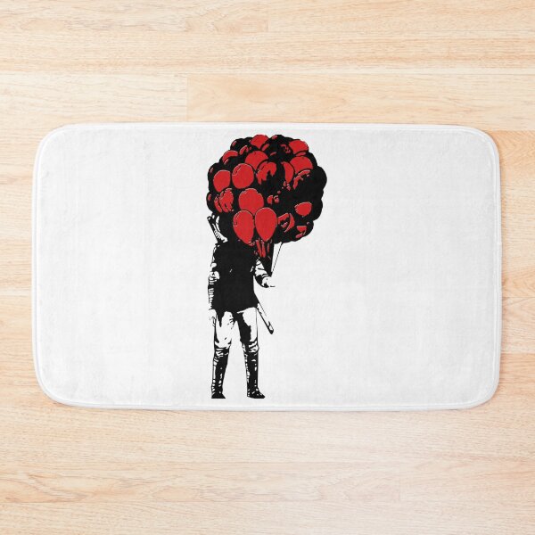 Item preview, La fete est finie banksy like  classique designed and sold by FossImagesArt.