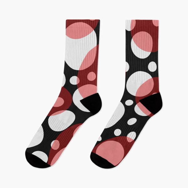 Item preview, red white and black polka dot pop art designed and sold by pauloneill-art.