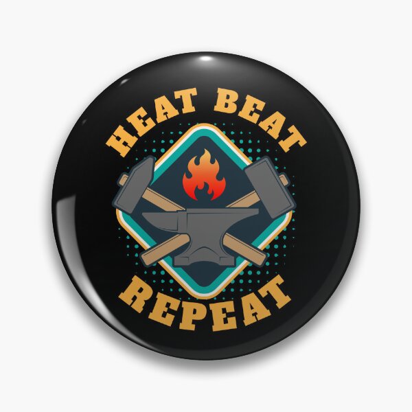 Item preview, Heat Beat Repeat Blacksmith designed and sold by MooonTees.