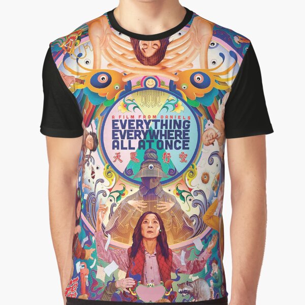 Aperçu de l'œuvre Tout partout tout à la fois T-shirt graphique créée et vendue par colorvision1.