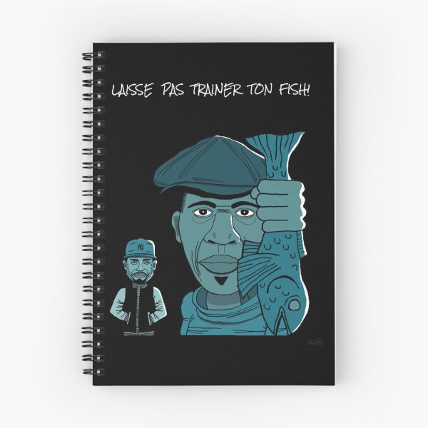 Item preview, Laisse pas trainer ton fish.  classique designed and sold by FossImagesArt.