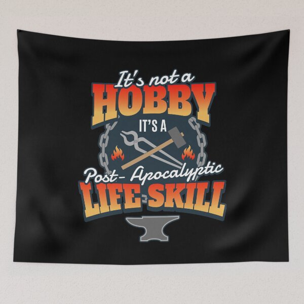 Item preview, Post Apocalyptic Life Skill Blacksmith designed and sold by MooonTees.