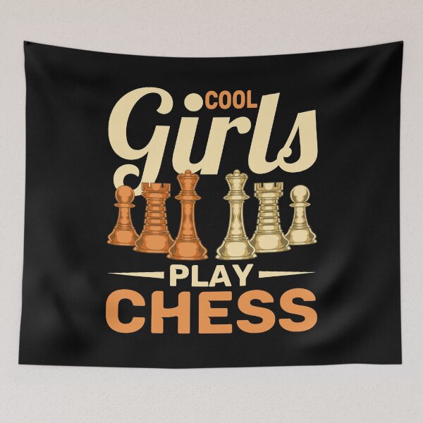 Item preview, Board Game Chess Player Girls Women Chess designed and sold by bestshirtdesign.