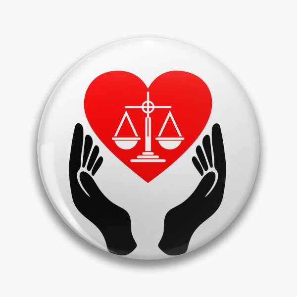 Item preview, Justice, Love, Hands, Heart, Fair, Impartial, Righteousness, Fair, Merciful. designed and sold by Isheshop.