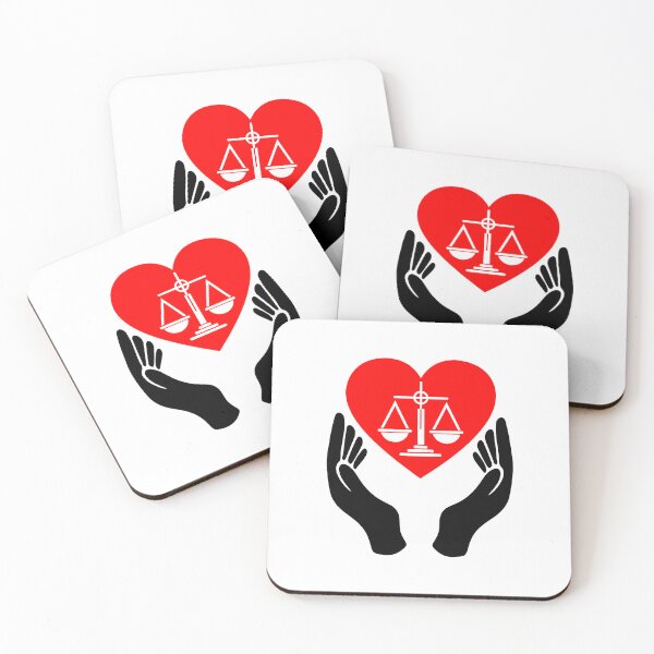 Item preview, Justice, Love, Hands, Heart, Fair, Impartial, Righteousness, Fair, Merciful. designed and sold by Isheshop.