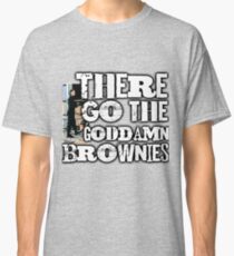Camiseta clásica allí van los malditos Brownies