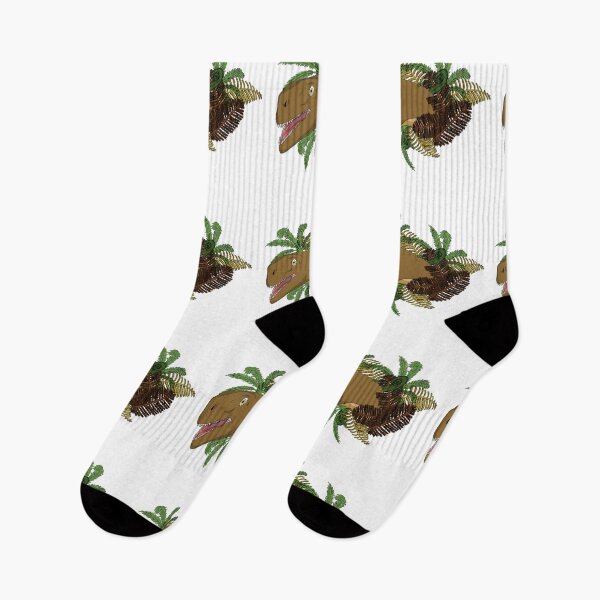 Item preview, A Plateosaurus emerging from foliage designed and sold by LORENZO VANDELLE.
