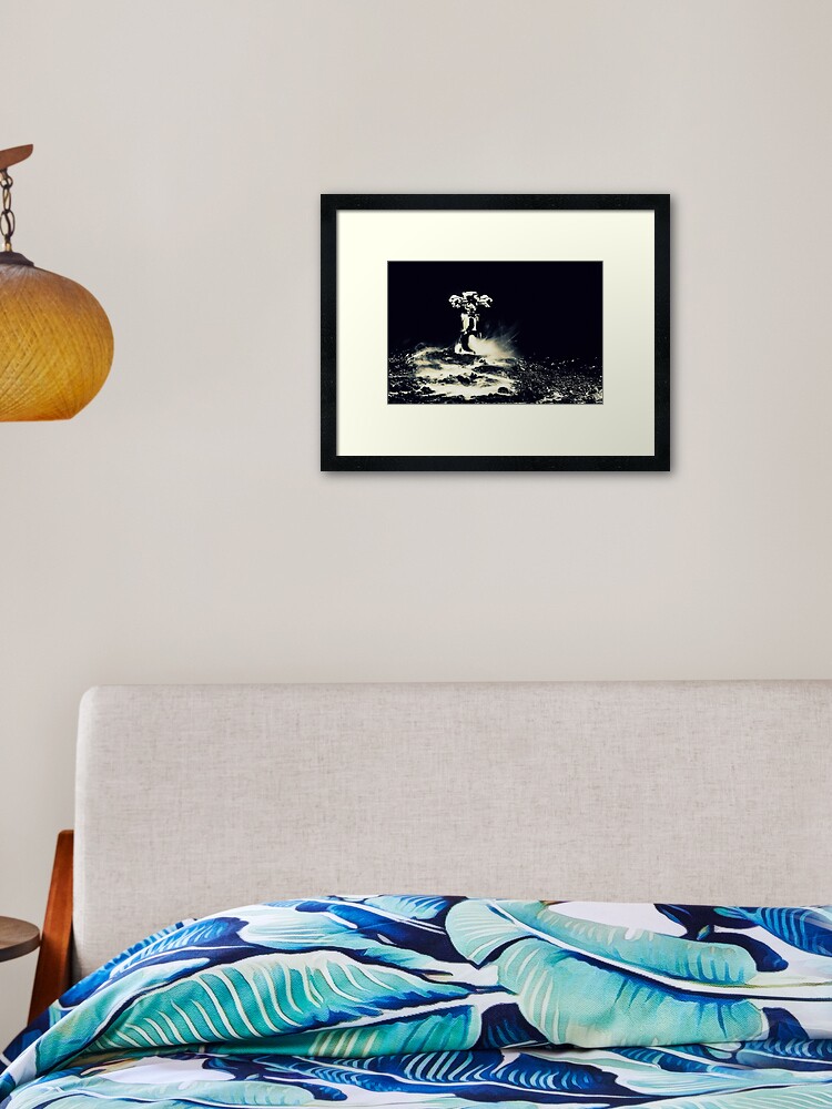 Thumbnail 2 of 7, Framed Art Print, When the water disappears designed and sold by DBailey.