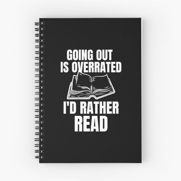 Item preview, Going Outside Is Highly Overrated - I'd Rather Read designed and sold by shmodev.
