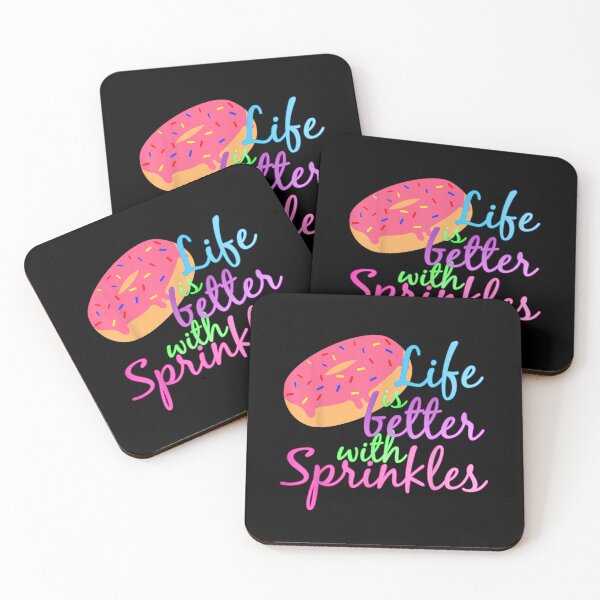 Item preview, Life Is Better With Sprinkles Doughnut Lover designed and sold by johnsimonart.