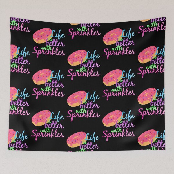 Item preview, Life Is Better With Sprinkles Doughnut Lover designed and sold by johnsimonart.