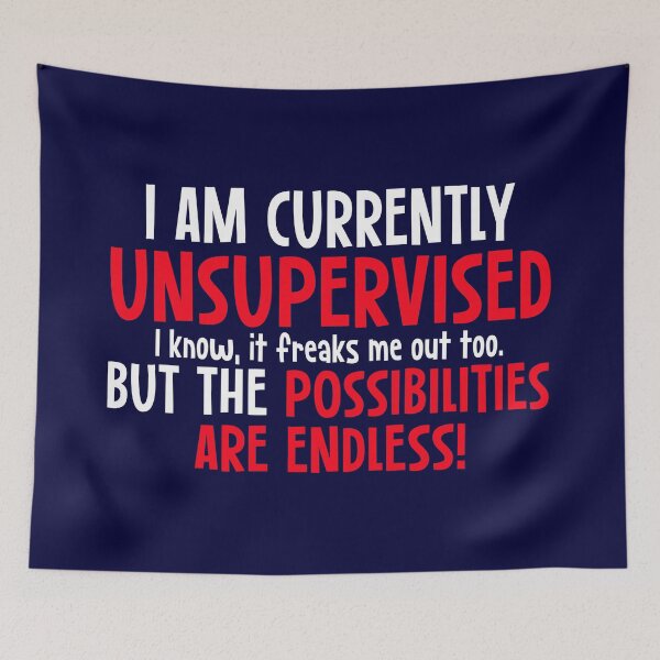 Item preview, Currently Unsupervised Novelty Graphic Sarcastic Funny, For Man For Women, Funny For, Hot Search designed and sold by GHNMDA.