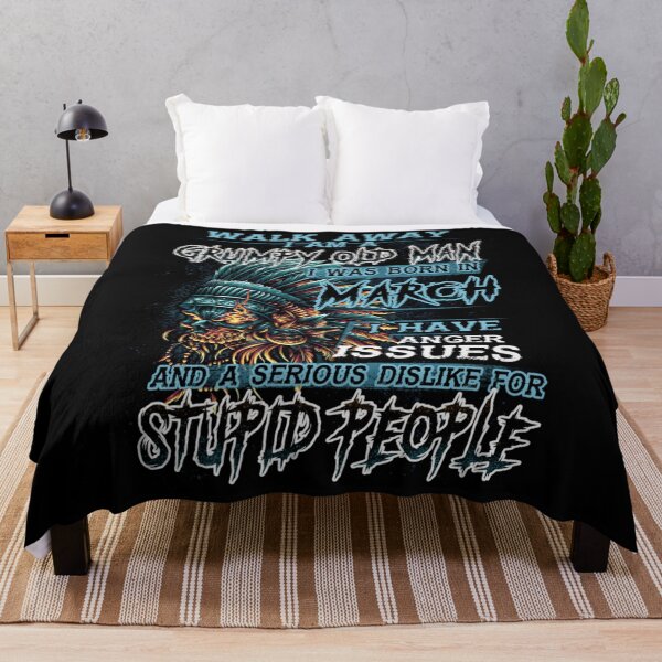 Item preview, Walk Away Im A Grumpy old man I Was born in March designed and sold by TamYork.