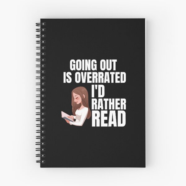 Item preview, Going Outside Is Highly Overrated - I'd Rather Read designed and sold by shmodev.