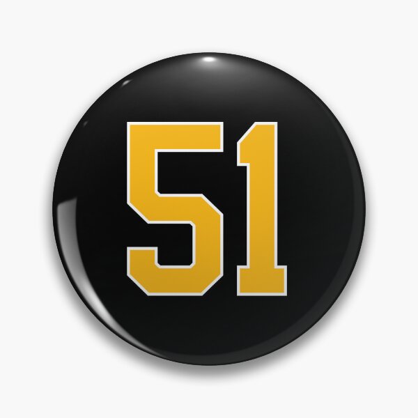 Item preview, Yellow Number 51 lucky sports jersey fifty one designed and sold by HeavyStyle.