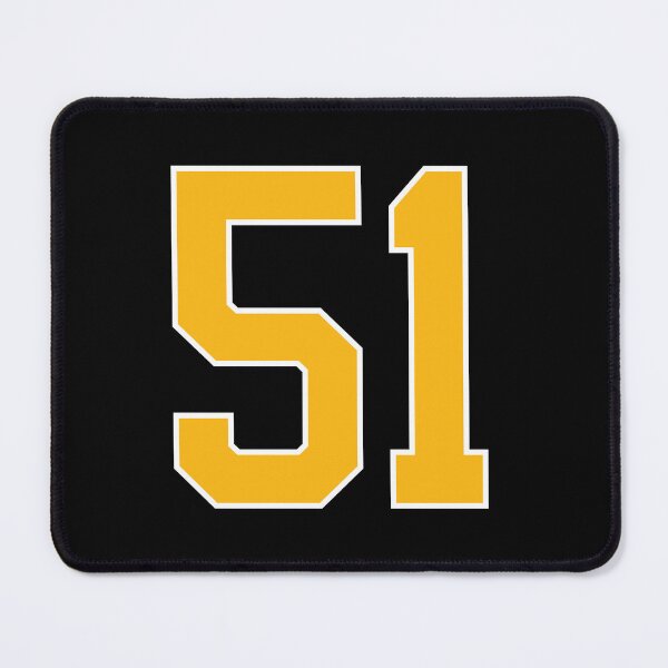 Item preview, Yellow Number 51 lucky sports jersey fifty one designed and sold by HeavyStyle.
