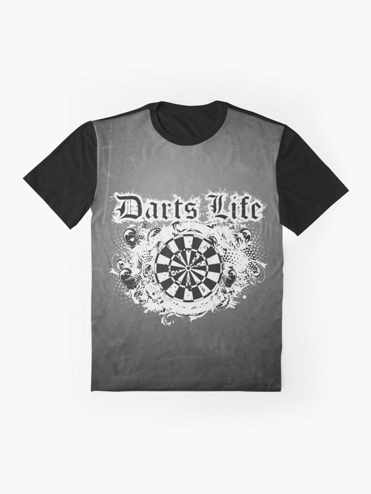 Alternate view of Darts Life Darts Shirt Graphic T-Shirt