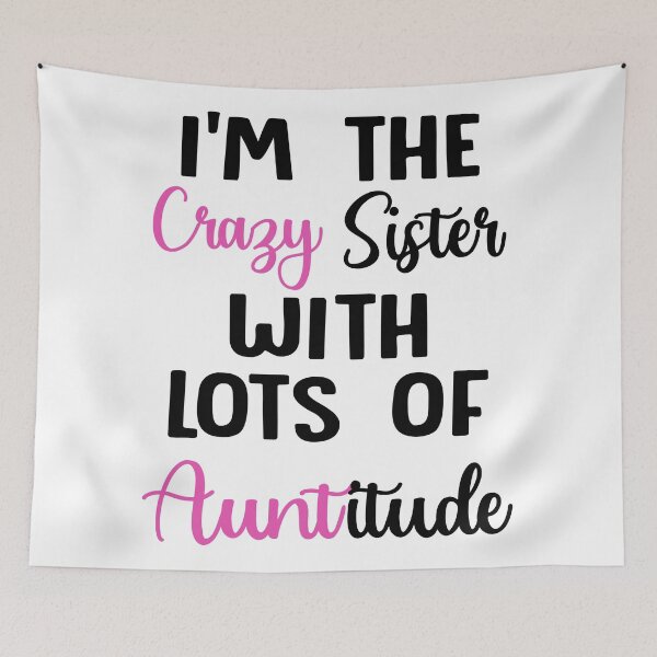 Item preview, Im The Crazy Sister designed and sold by Moeez Javed.