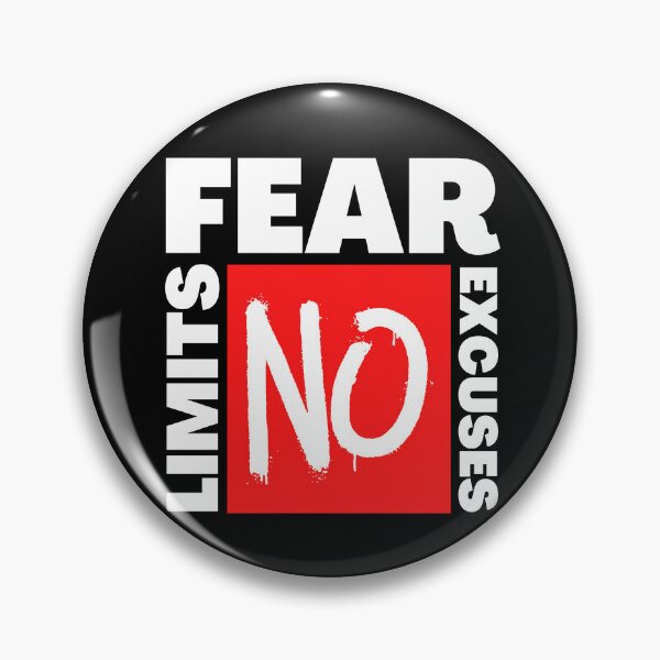 Item preview, NO Fear No Limits No Excuses designed and sold by GeeHanz.