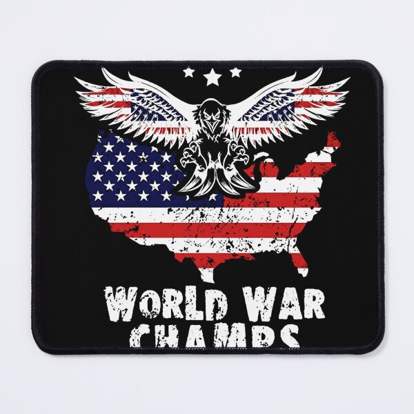 Item preview, Back-to-Back World War Champs T-Shirt WW1 WW2 Vintage Tshirt-America-USA designed and sold by BreidinOdelia.