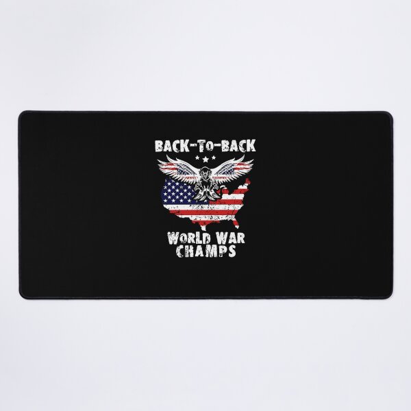 Item preview, Back-to-Back World War Champs T-Shirt WW1 WW2 Vintage Tshirt-America-USA designed and sold by BreidinOdelia.