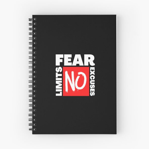 Item preview, NO Fear No Limits No Excuses designed and sold by GeeHanz.