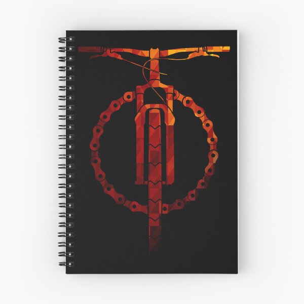 Item preview, Fire Abstract Mountain Bike designed and sold by artOfCal013.