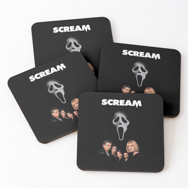 Artikelvorschau, Scream Horror Slasher Schwarz Vintage entworfen und verkauft von Pereira8370.