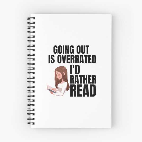 Item preview, Going Outside Is Highly Overrated - I'd Rather Read designed and sold by shmodev.