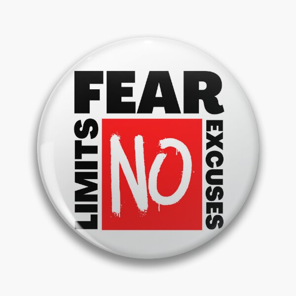 Item preview, NO Fear No Limits No Excuses designed and sold by GeeHanz.