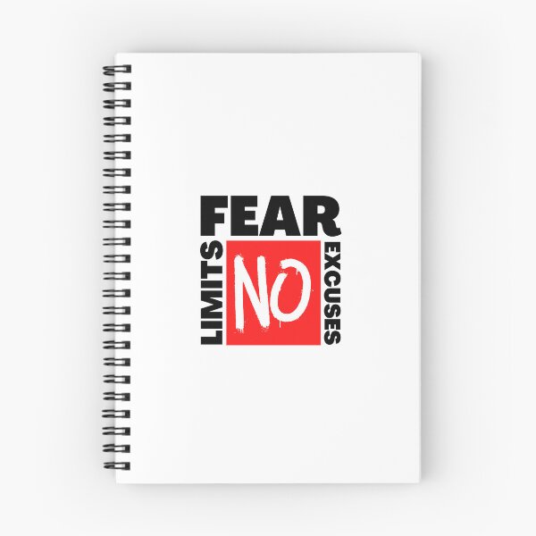 Item preview, NO Fear No Limits No Excuses designed and sold by GeeHanz.