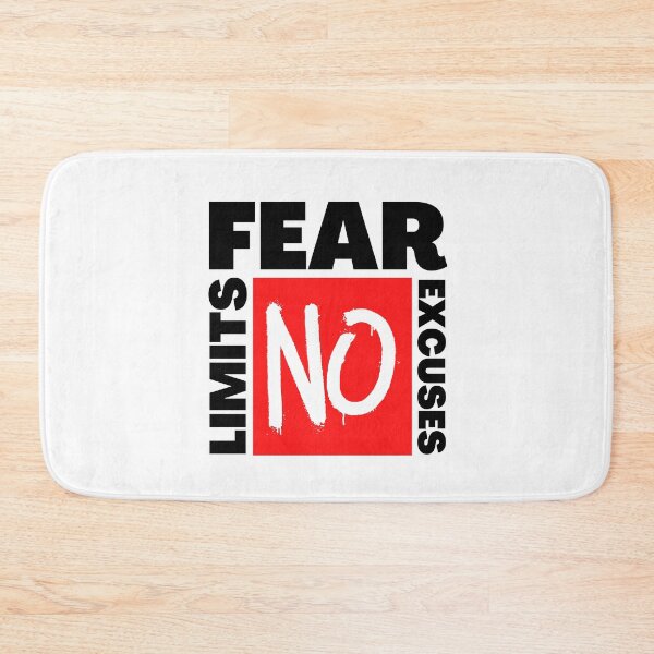 Item preview, NO Fear No Limits No Excuses designed and sold by GeeHanz.