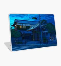Blauer Tempel Nezu Laptop Folie