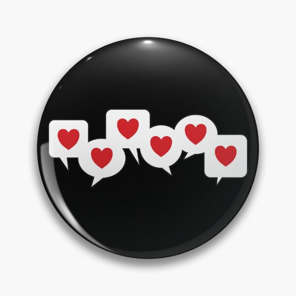 Item preview, Love Heart Speech Bubbles designed and sold by iscaStudioArt.