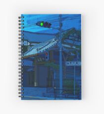 Blue Temple Nezu Spiral Notebook