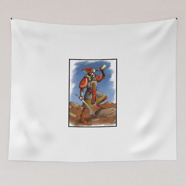 Item preview, Cat Warrior Watercolor painting | kitten Drawing Gift  designed and sold by EliteSayings.
