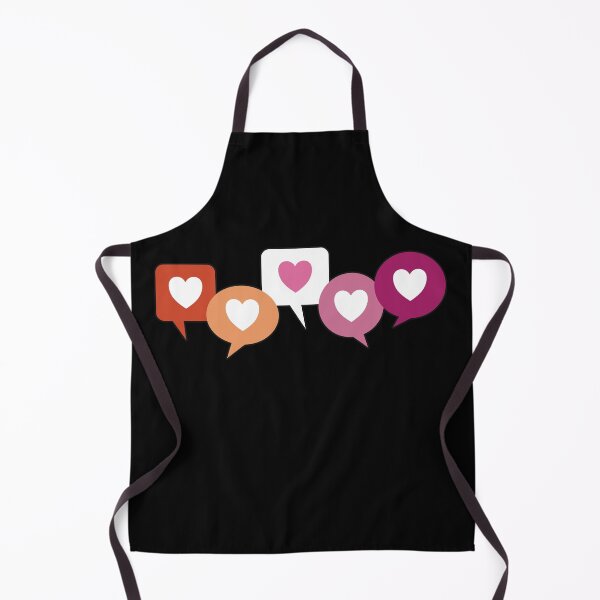 Item preview, Lesbian Love Heart Speech Bubbles designed and sold by iscaStudioArt.