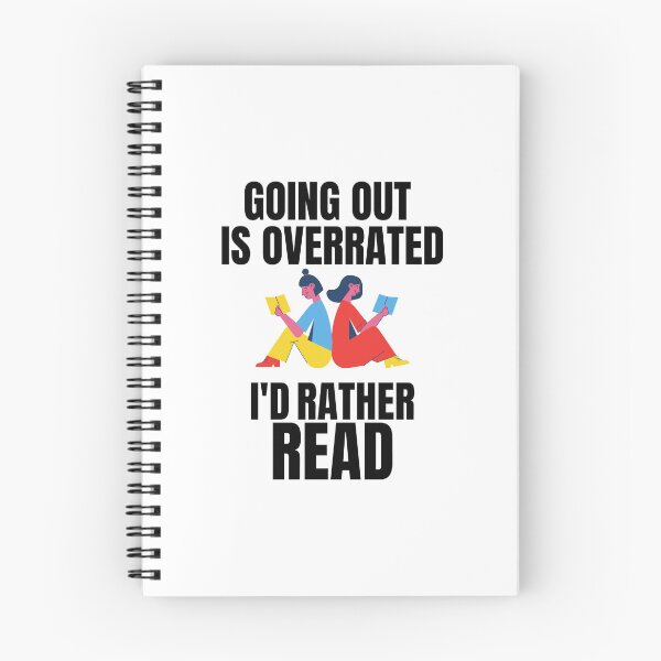 Item preview, Going Outside Is Highly Overrated - I'd Rather Read designed and sold by shmodev.