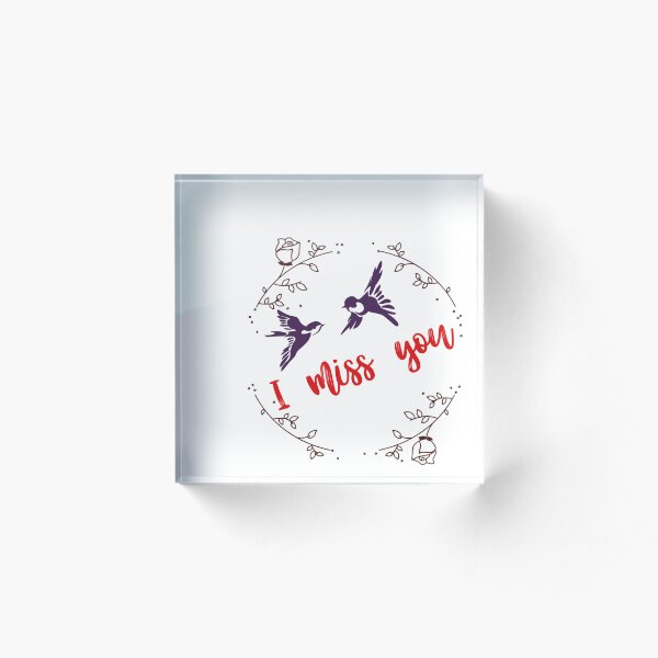 Item preview, I miss you designed and sold by Nihashop.
