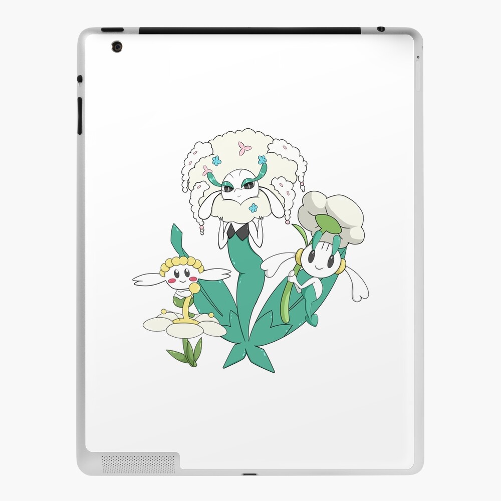 Pokemon Flabebe Floette Florges White Flower Ipad Case Skin By Mokamizore97 Redbubble