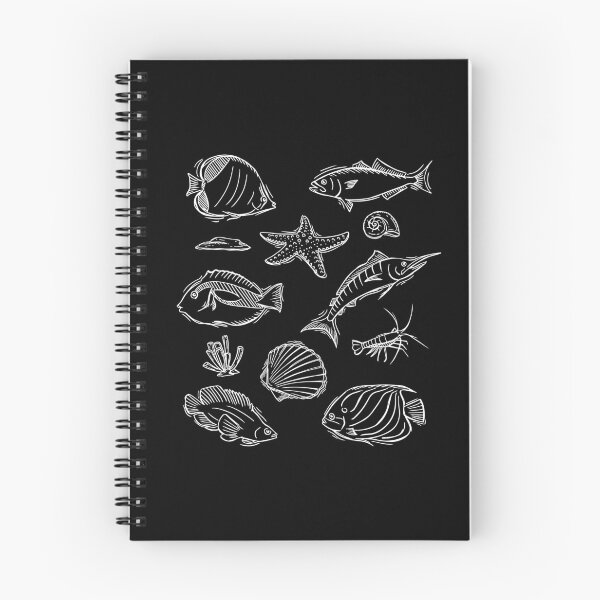 Item preview, White Marine Animals Lineart designed and sold by Aruna25.