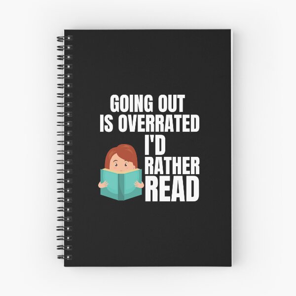 Item preview, Going Outside Is Highly Overrated - I'd Rather Read designed and sold by shmodev.