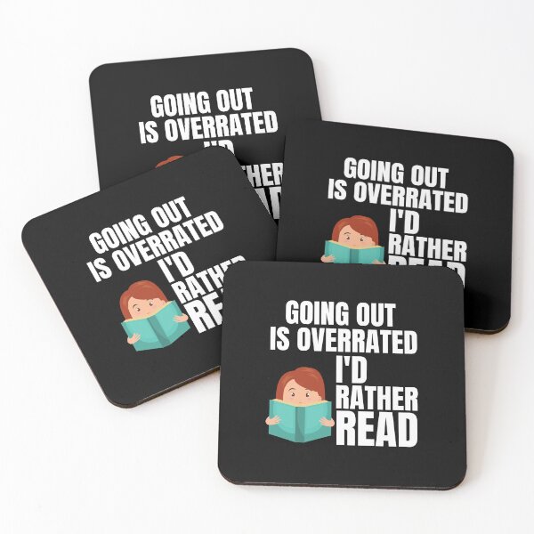 Item preview, Going Outside Is Highly Overrated - I'd Rather Read designed and sold by shmodev.