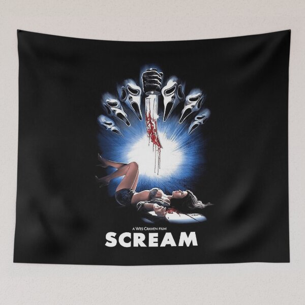 Item preview, Scream Wes Craven Movie Horror Art Poster designed and sold by Pereira8370.