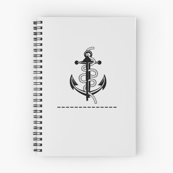 Item preview, Anchor And Rope Silhouette  Classic T-Shirt designed and sold by IsmailMoser.