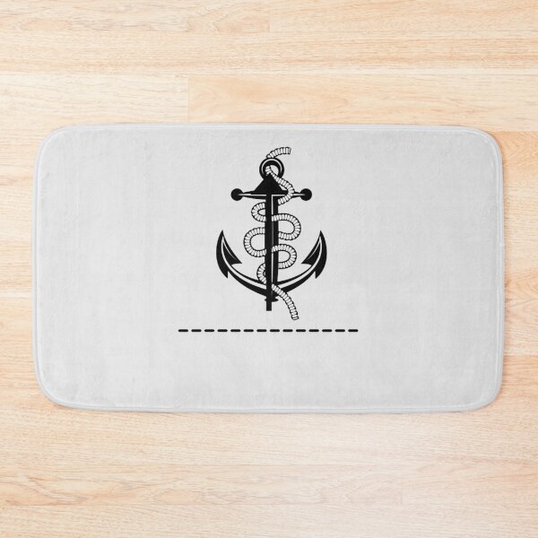 Item preview, Anchor And Rope Silhouette  Classic T-Shirt designed and sold by IsmailMoser.