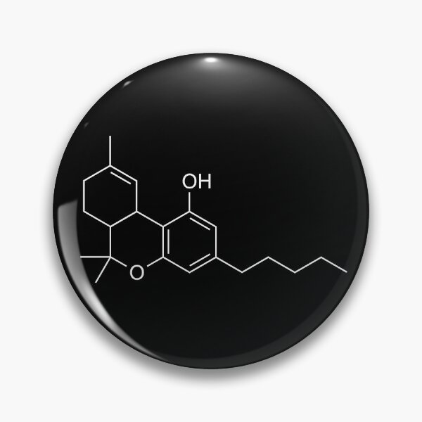 Item preview, Tetrahydrocannabinol THC C21H30O2 designed and sold by Zeeph.